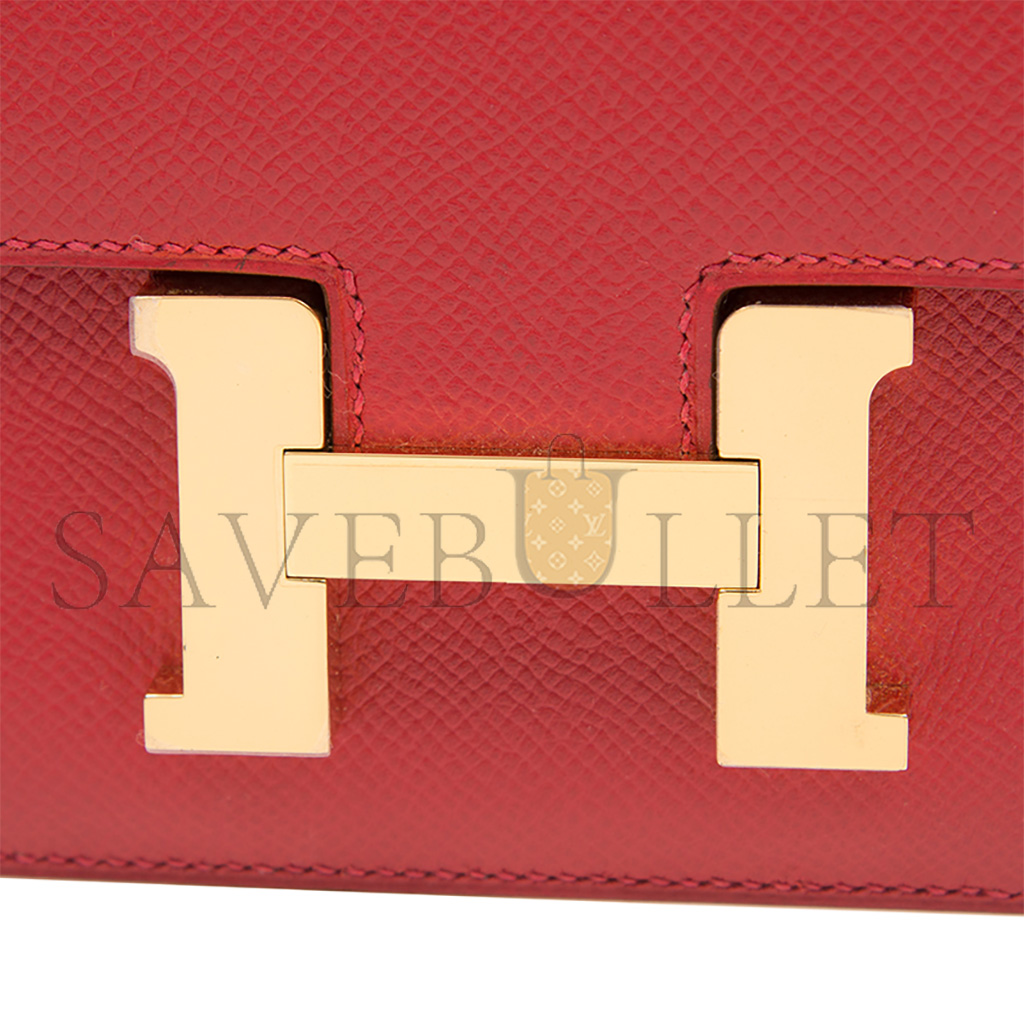 HERMES MASTER CONSTANCE 18 EPSOM H028369CCQ5(18*15*4cm)